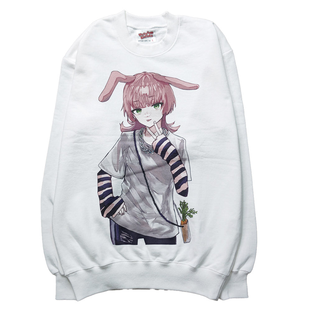 トレーナー うさギャル【5P-2040-007】 – CLALAFOR