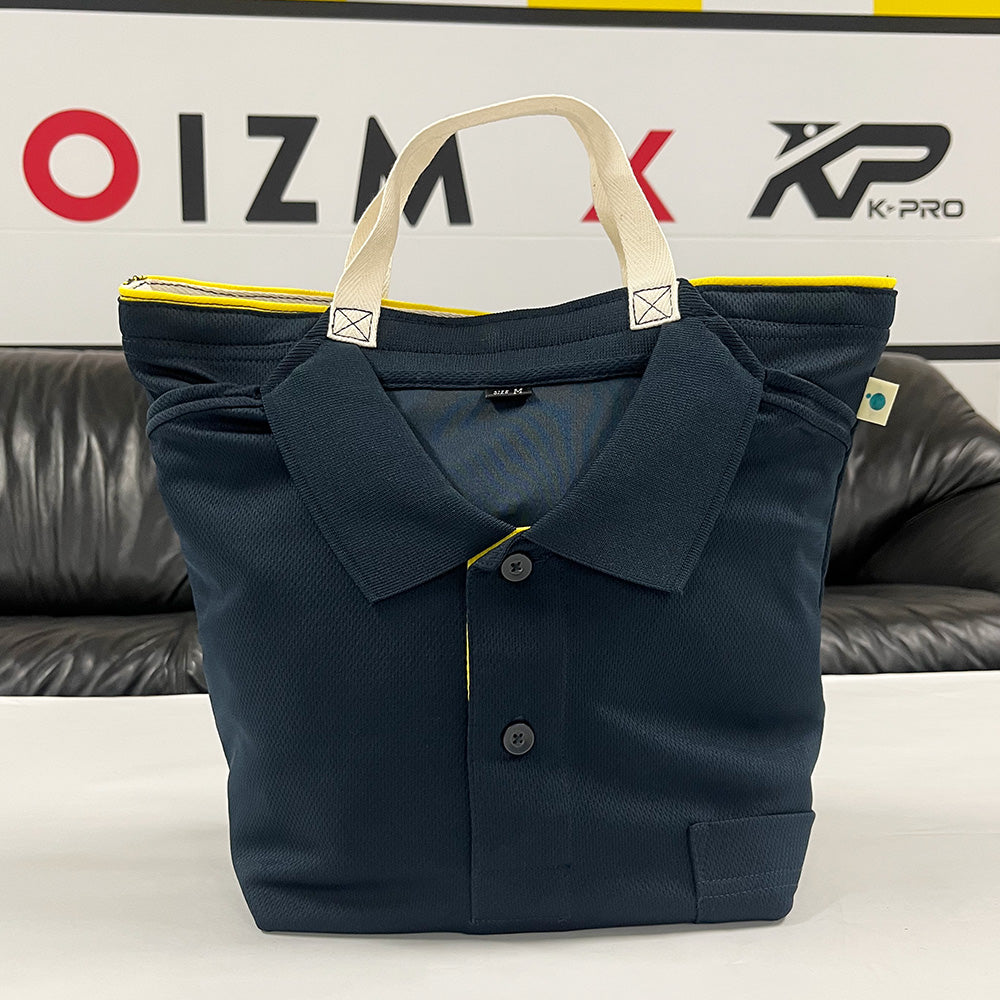 トートバッグ/ポロシャツトランスフォーム/ネービー【119L-1】 – CLALAFOR