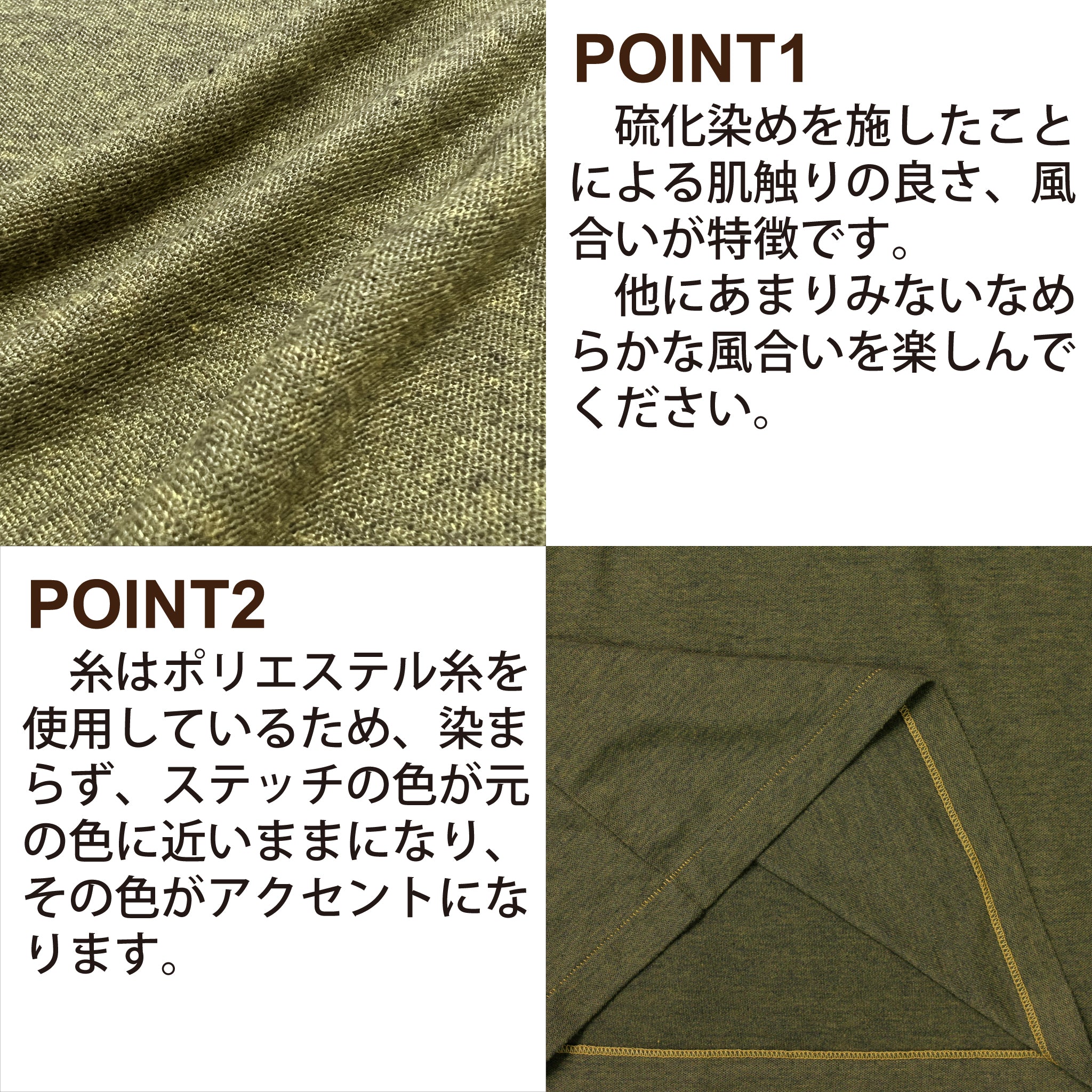 倉敷染_半袖ポロシャツ/硫化染め【272SD】