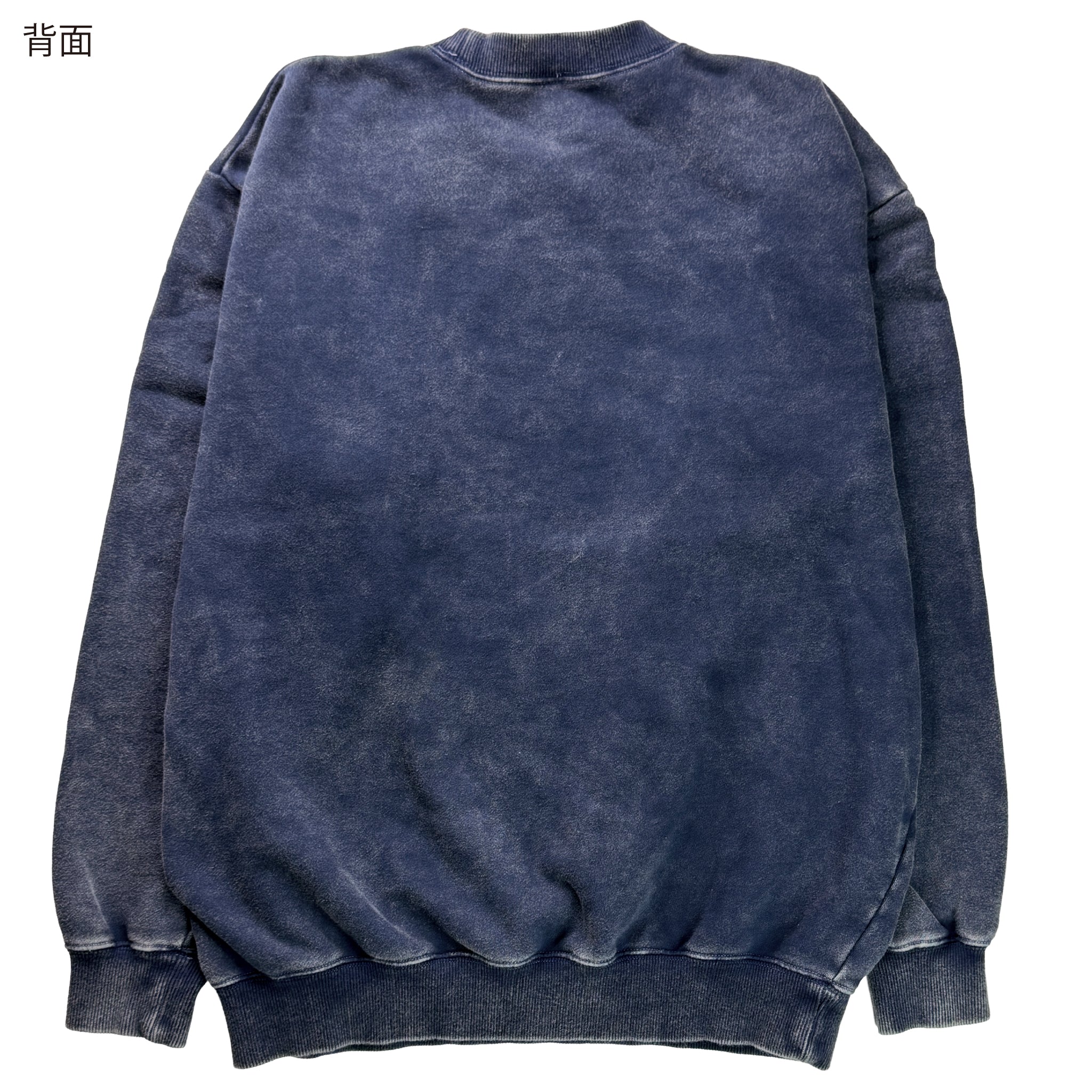 倉敷染　デニム調トレーナー【5F-2040DNM】