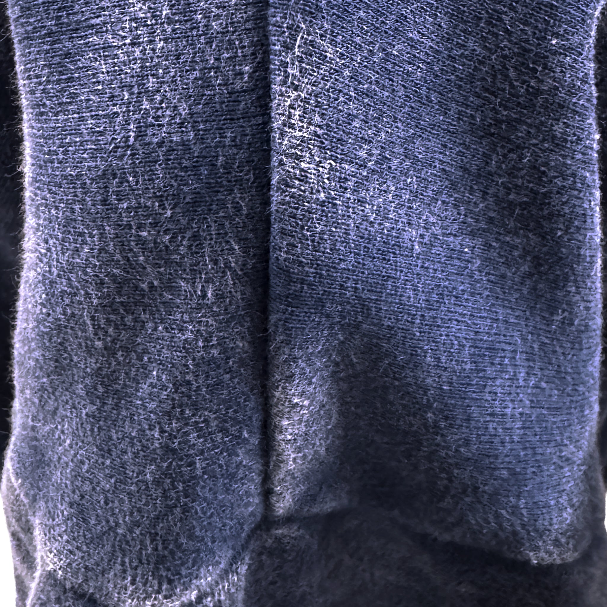 倉敷染　デニム調トレーナー【5F-2040DNM】