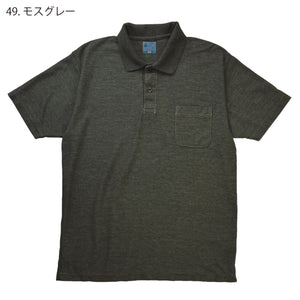 倉敷染_半袖ポロシャツ/硫化染め【272SD】 – CLALAFOR