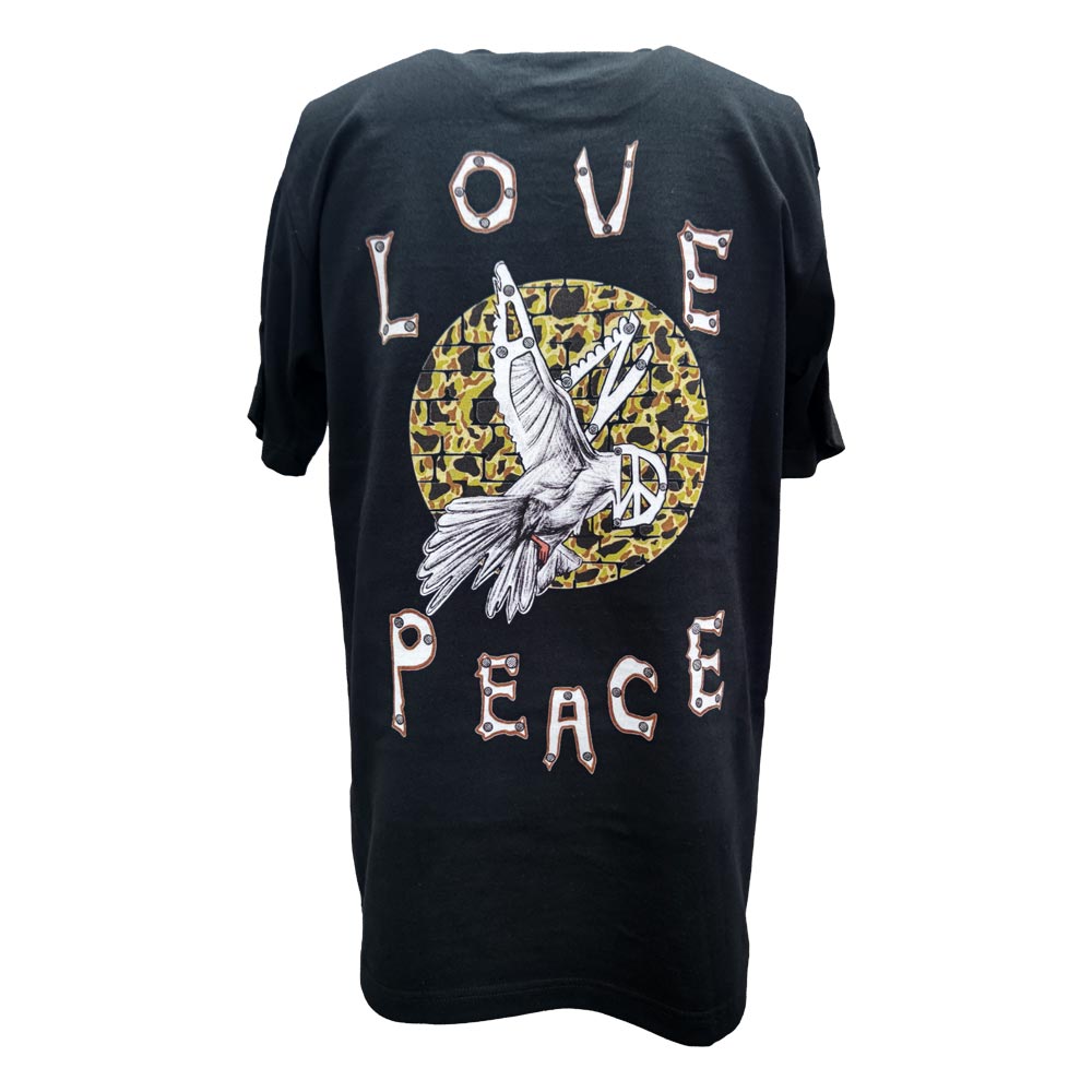 半袖Tシャツ　LOVE PEACE【5P-3021-013】