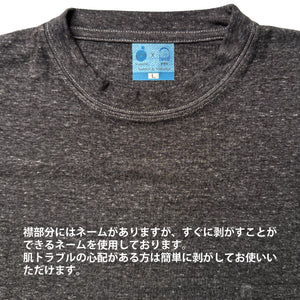生分解性Ｔシャツ/BIO corn/長袖Ｔシャツ(ポケット付)【841】